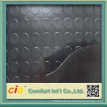 Coin / Round Button Rubber Flooring Vinyl PVC